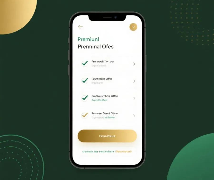优惠查看清单示意图